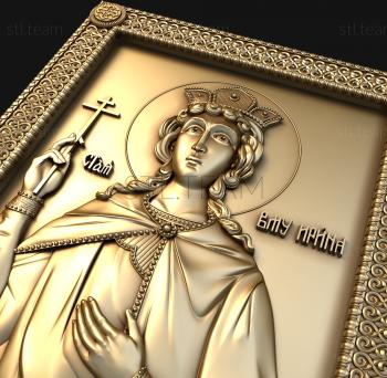 3D model Holy Great Martyr Irina (STL)